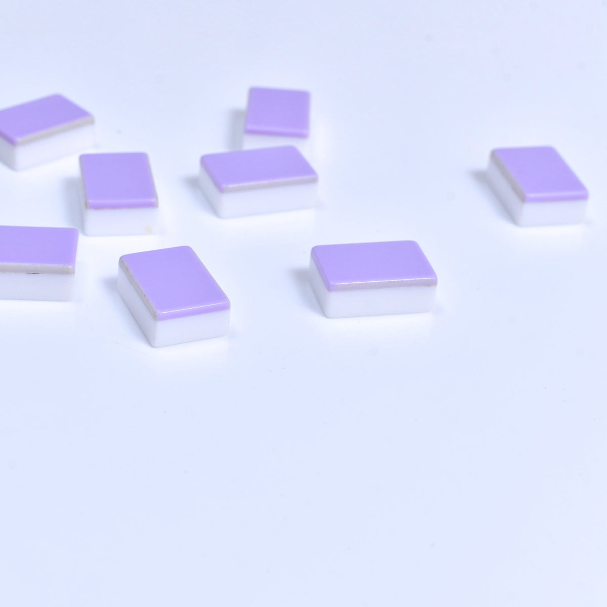 FirstLuv Mahjong Tile Set – Glitter Blue