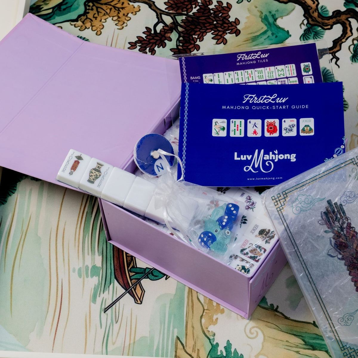 FirstLuv Mahjong Tile Set