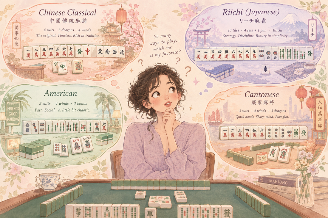 Which Mahjong Style Is Best for Beginners? A Simple Guide