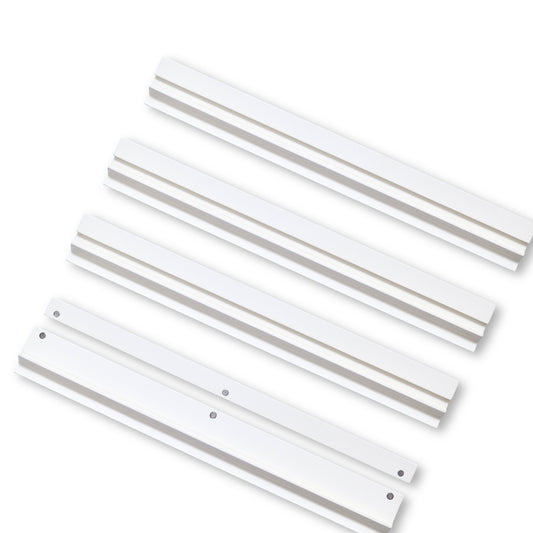 Ivory Creme Wood Racks and Pushers - 20"