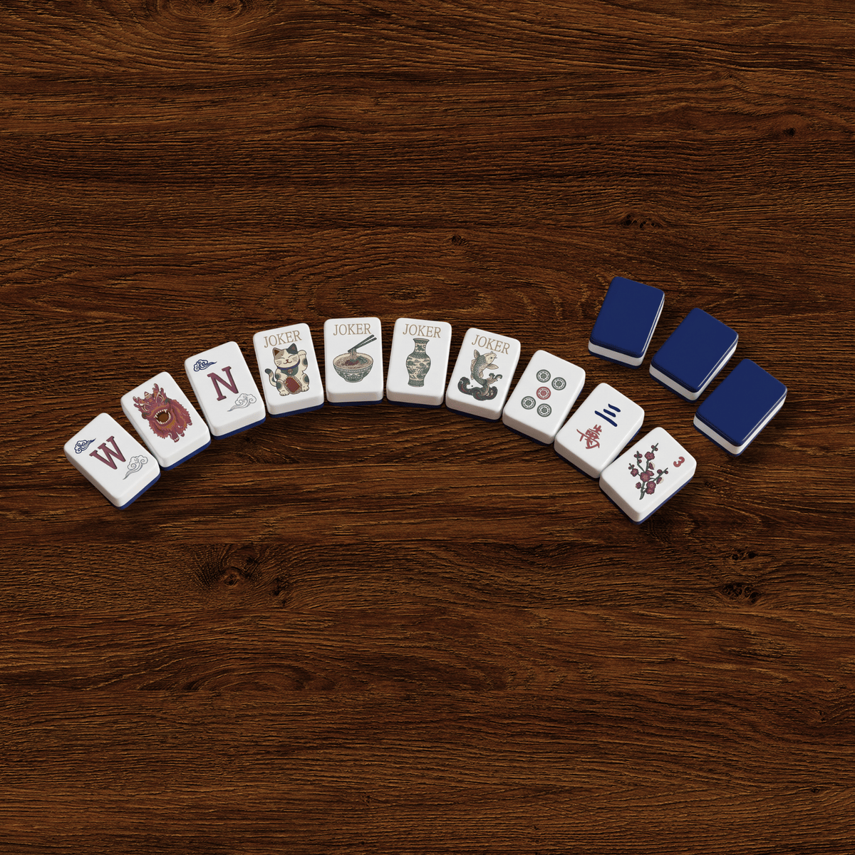 FirstLuv Mahjong: Complete Mahjong Kit