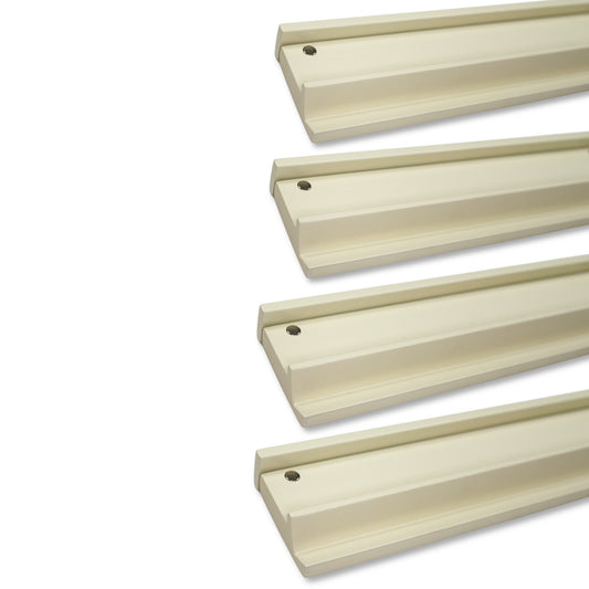 Ivory Creme Wood Racks and Pushers - 20"