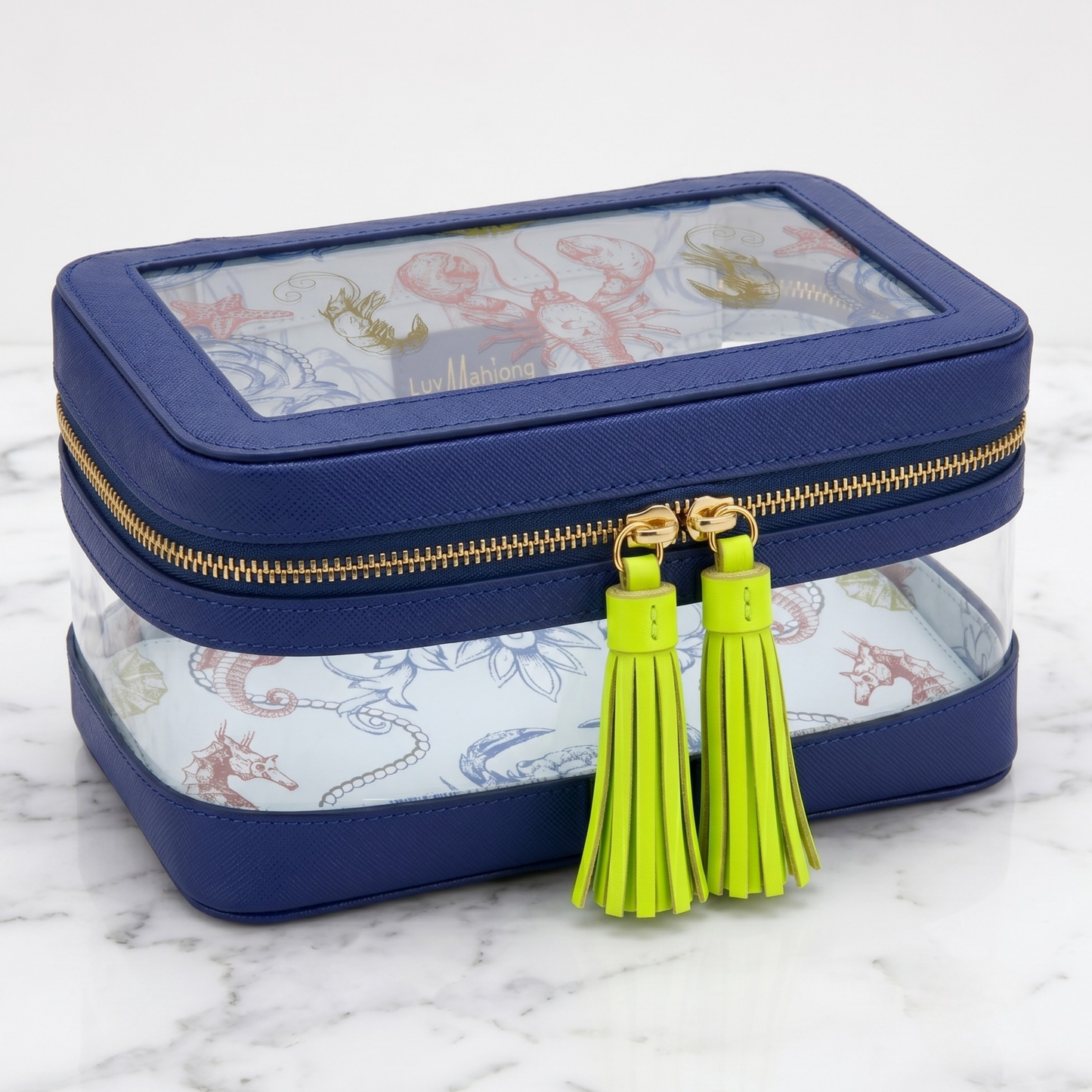Marisol Zippered Tile Bag