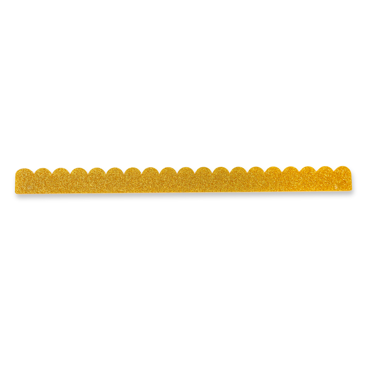 Scalloped Pushers - Gold Shimmer