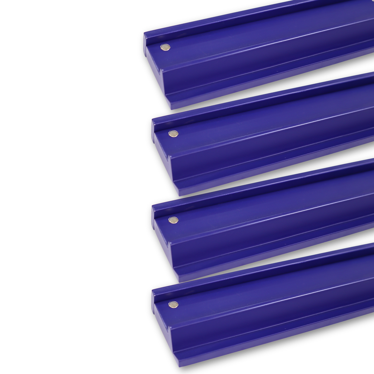 Navy Blue Wood Racks and Pushers - 20"