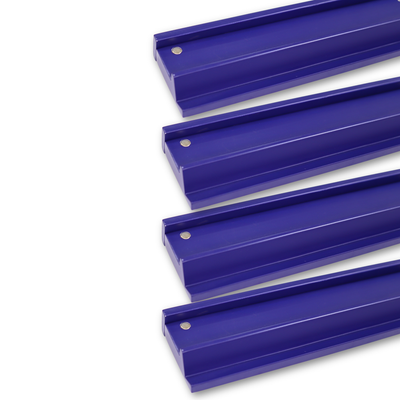 Navy Blue Wood Racks and Pushers - 20"