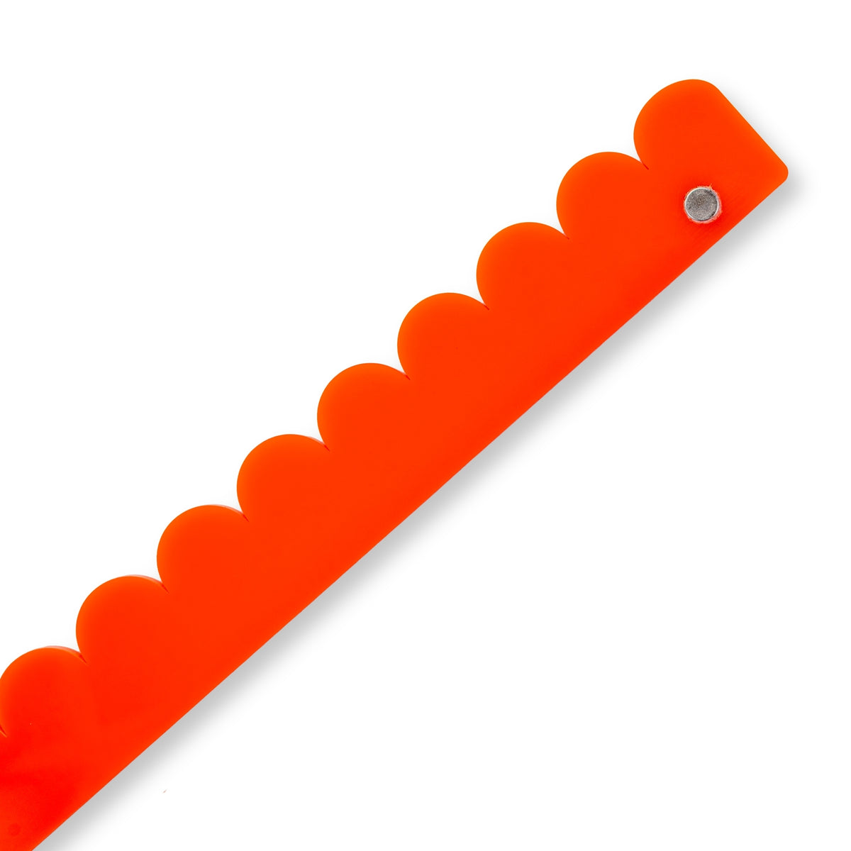 Scalloped Pushers - Tropical Orange