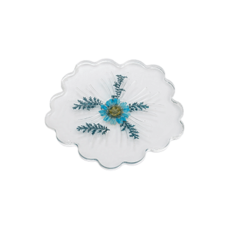 Flowers Forever dice dish