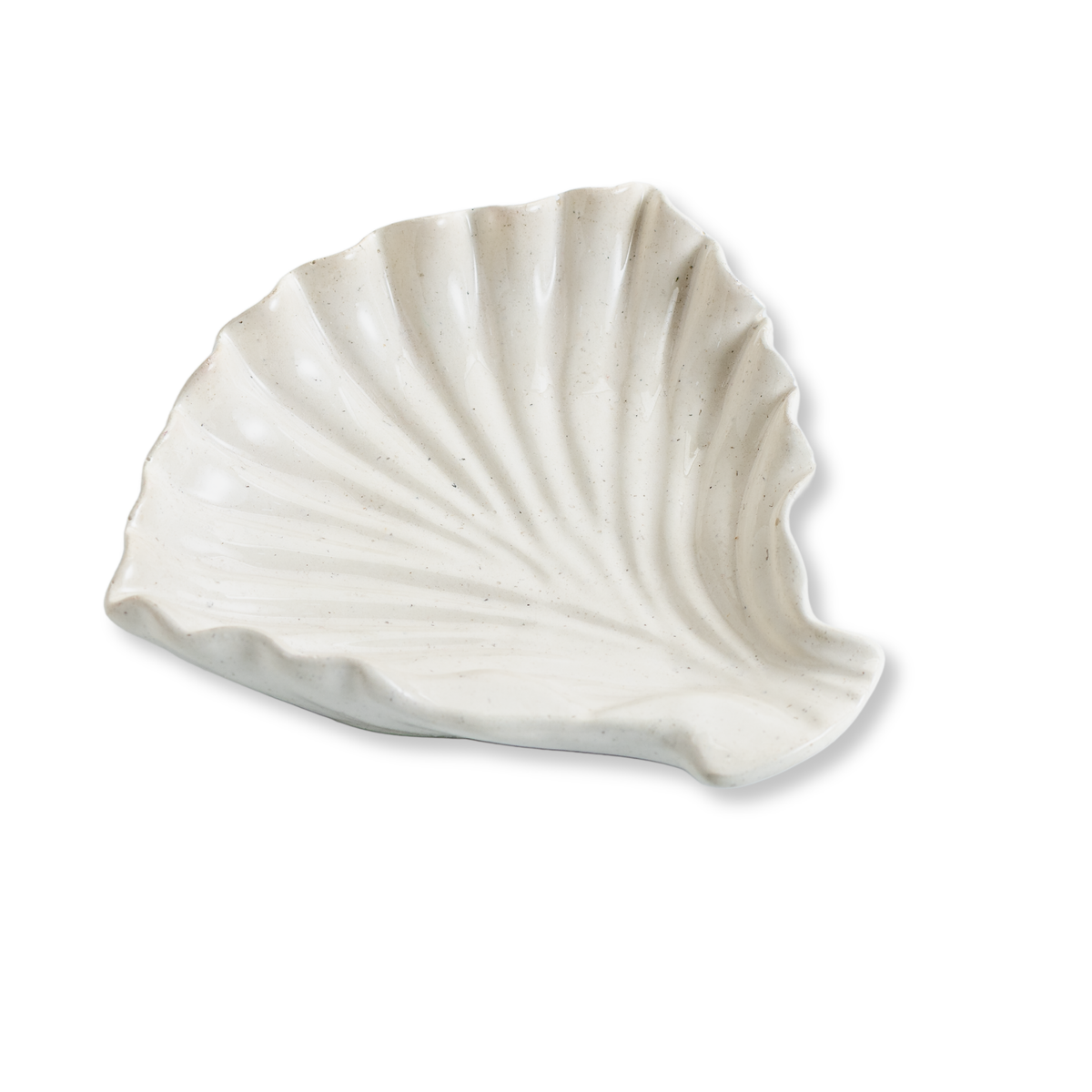 Shell Concrete Dice Dish
