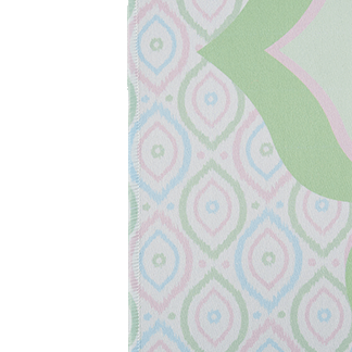 Eye on Ikat Mahjong Mat